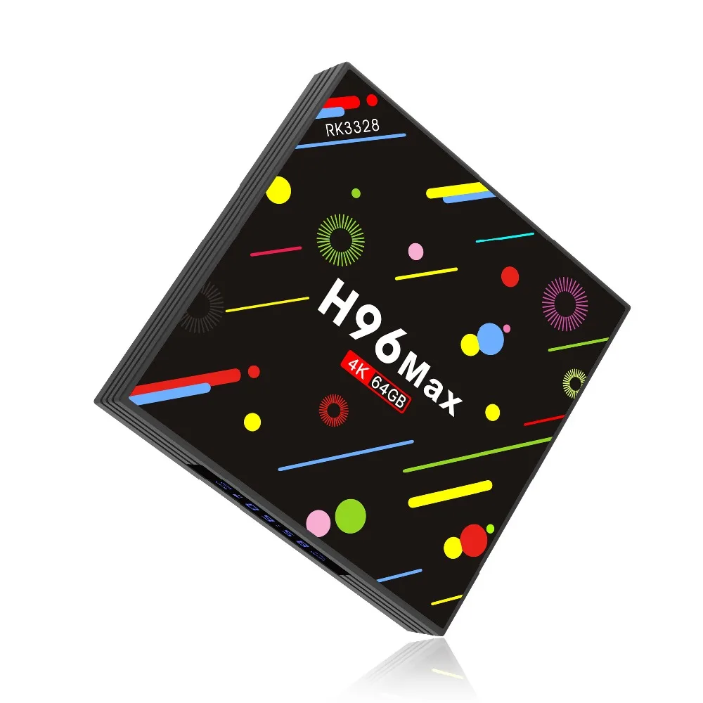 H96 MAX RK3328 французский ТВ бокс 4G/32G 4G/64G android 7 1 арабский Бельгия смарт только без
