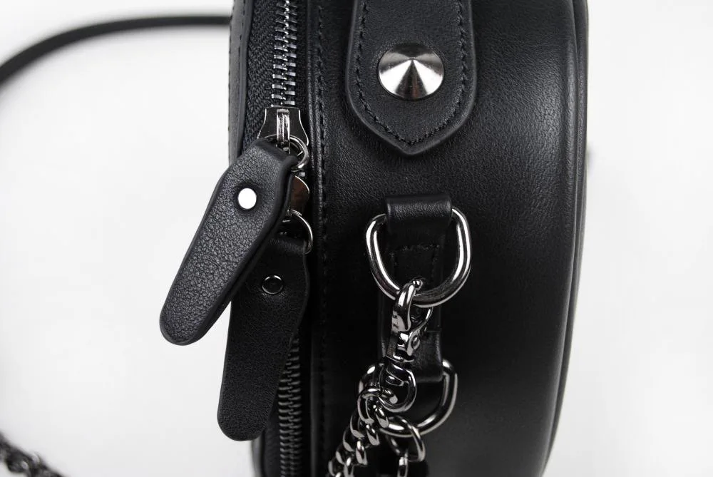 Anding тонов Женская Мода из искусственной кожи печати сумка маленький Циркуляр