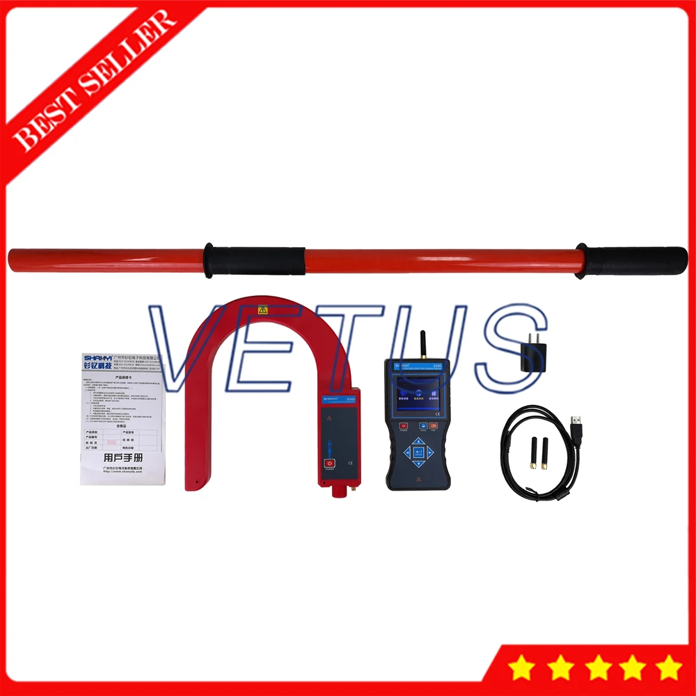 Hook type Ammeter Wireless high low voltage amperemeter AC leakage current Meter S300 With 0 to 6000A Current Range | Инструменты