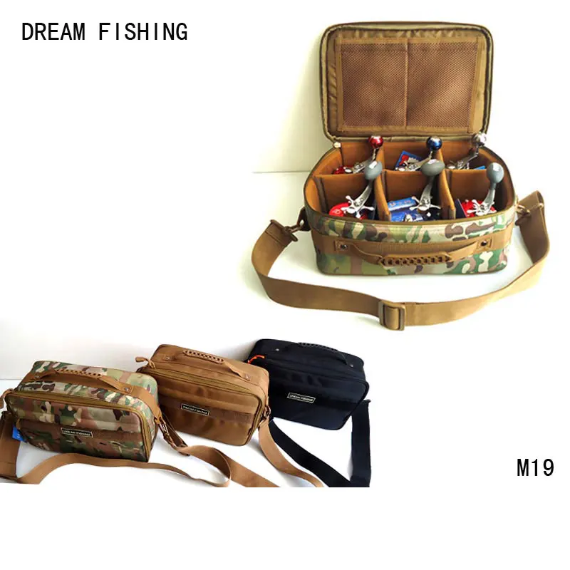 Сумка катушка Sknapsack большая емкость рыболовные снасти сумки Dream Fishing 33*13 * 23cm1200D Oxford
