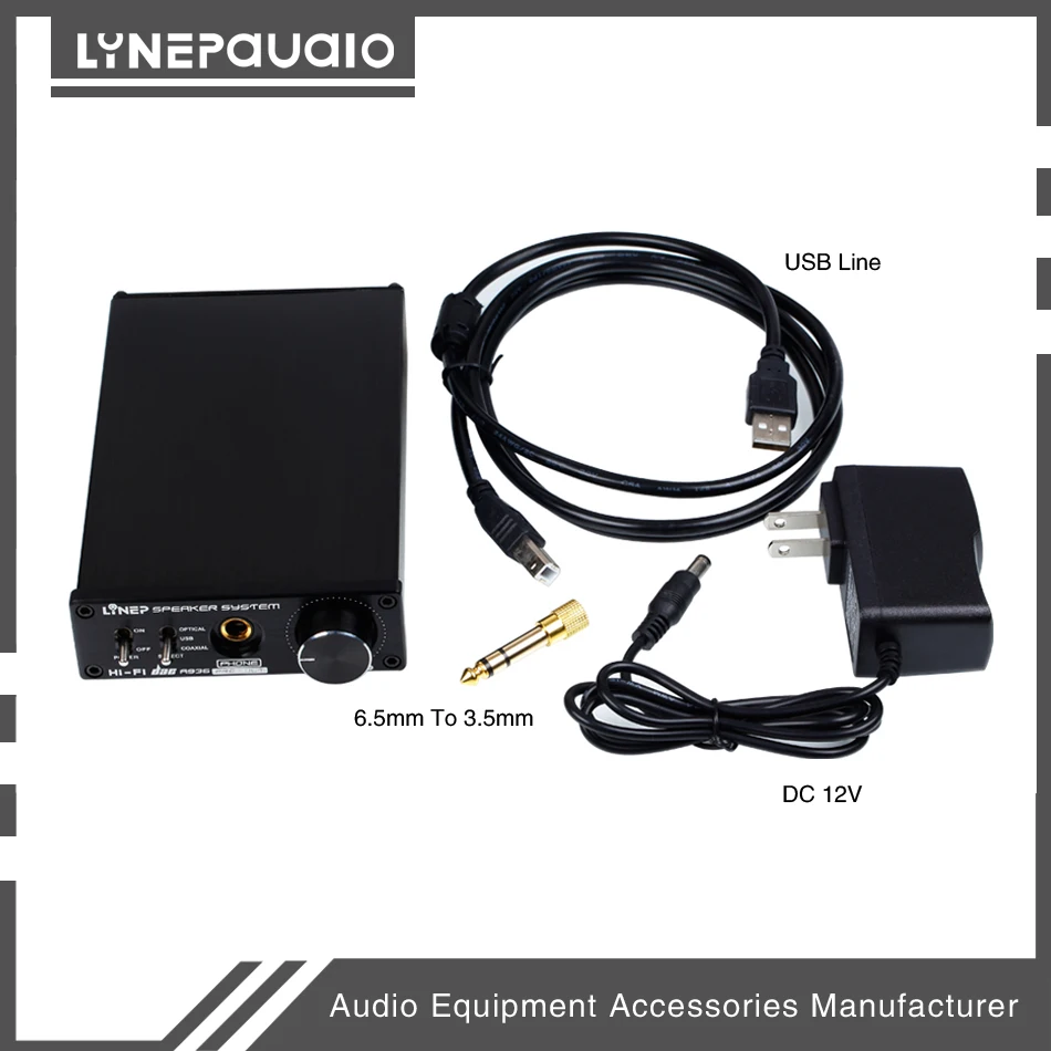 HI FI Встроенный коаксиальный усилитель для наушников цифровой USB DAC аудио декодер