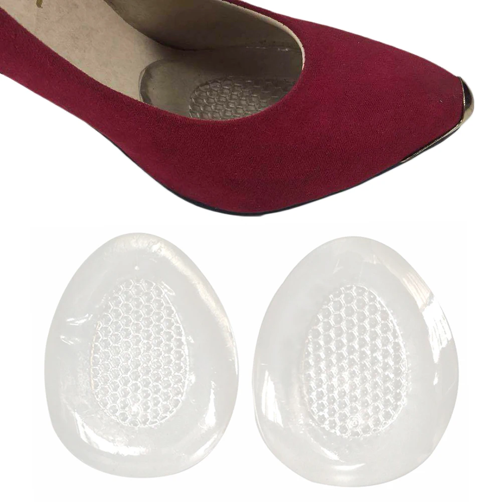 1Pair Summer Fashion Insoles For Shoes Anti-Slippery Gel Hard-Wearing Clear Heel Protector High Quality Wholesale | Обувь
