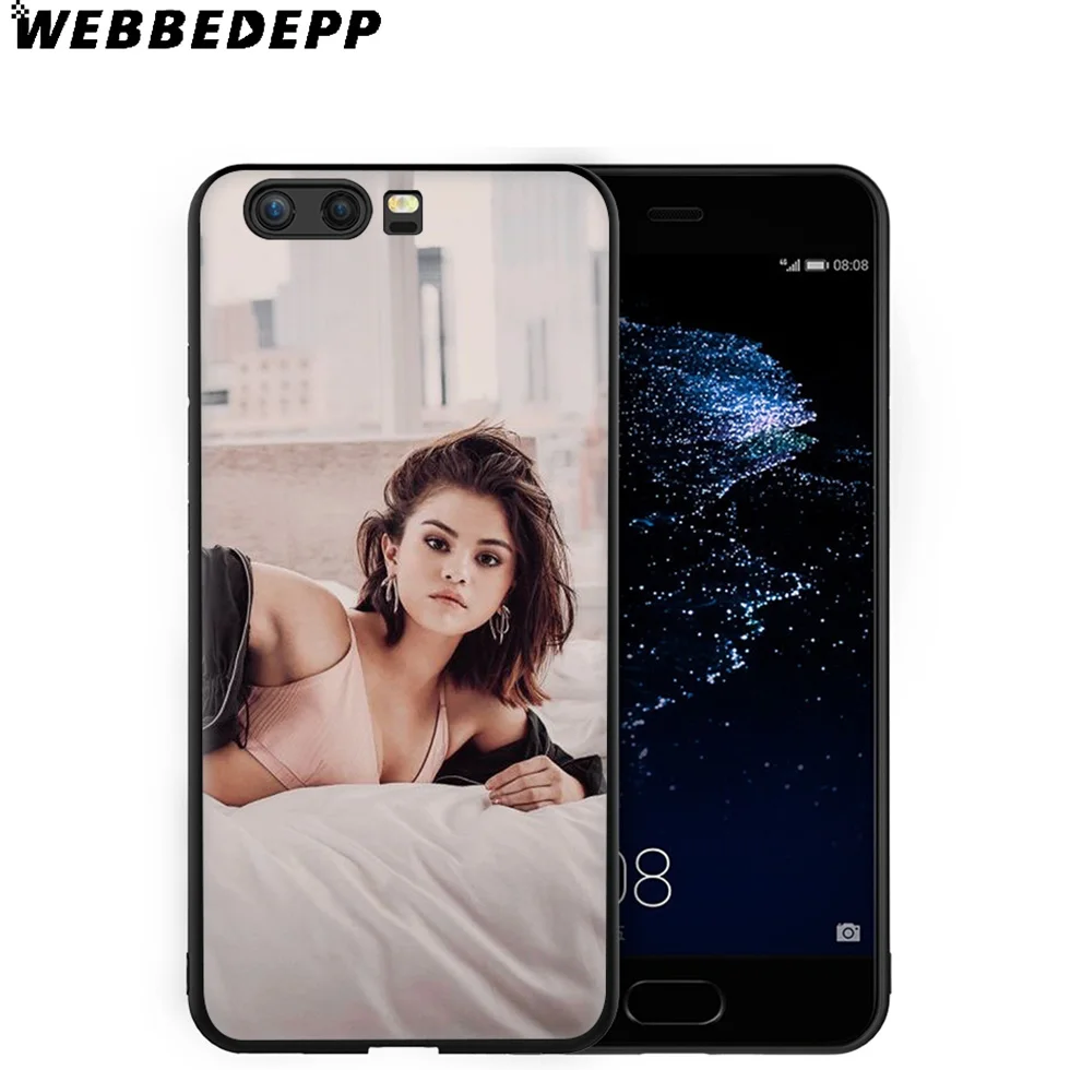 WEBBEDEPP Selena Gomez Soft Case for Huawei P8 P9 P10 P20 P30 Lite Pro P Smart Z Plus 2019 Y6 Prime 2018 2017 Mini |