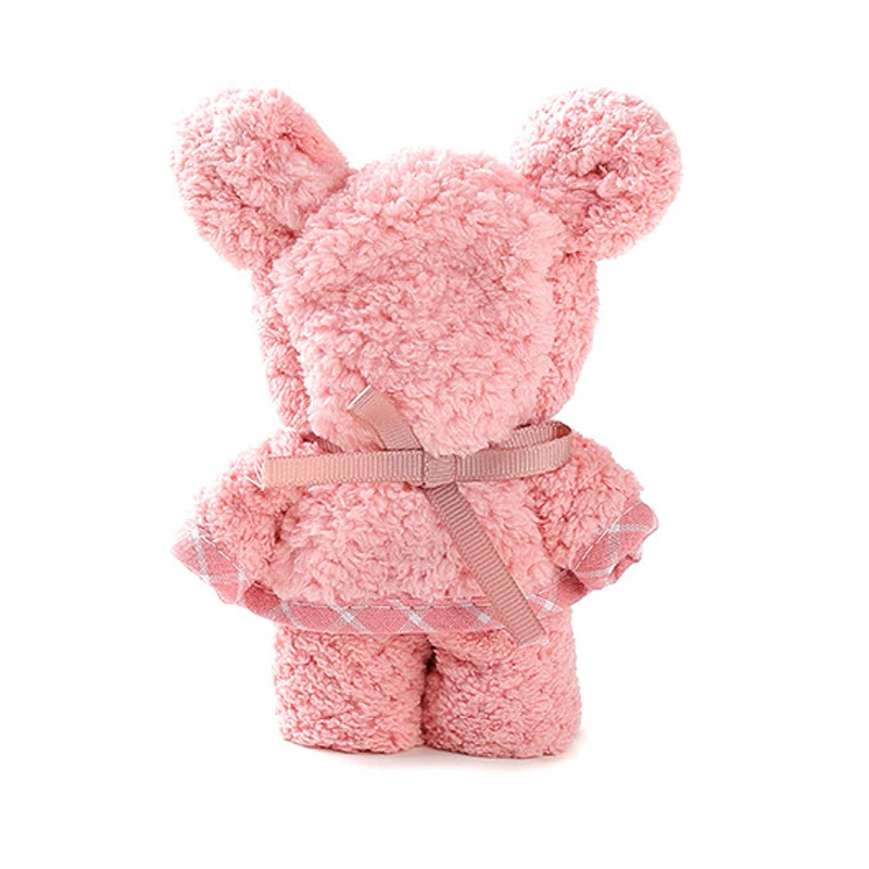 pink 7 Детское банное полотенце, пирог в виде медвежонка, быстросохнущее полотенце для лица, прочное полотенце, свадебный подарок, животное, квадратный банный халат с капюшоном - Цвет: pink 7
