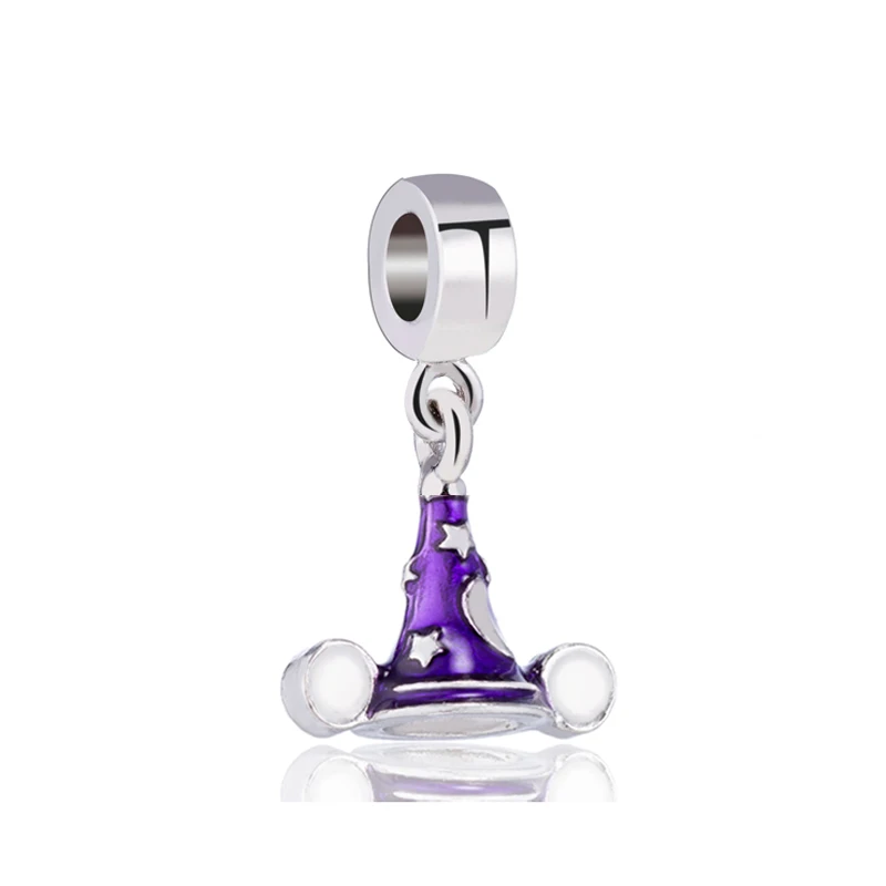 High Quality Crystal Star Hat Bow Cay Claw House Flower Dragonfly Bead Fit Original Pandora Charms for Women DIY Bijoux Jewelry | Украшения