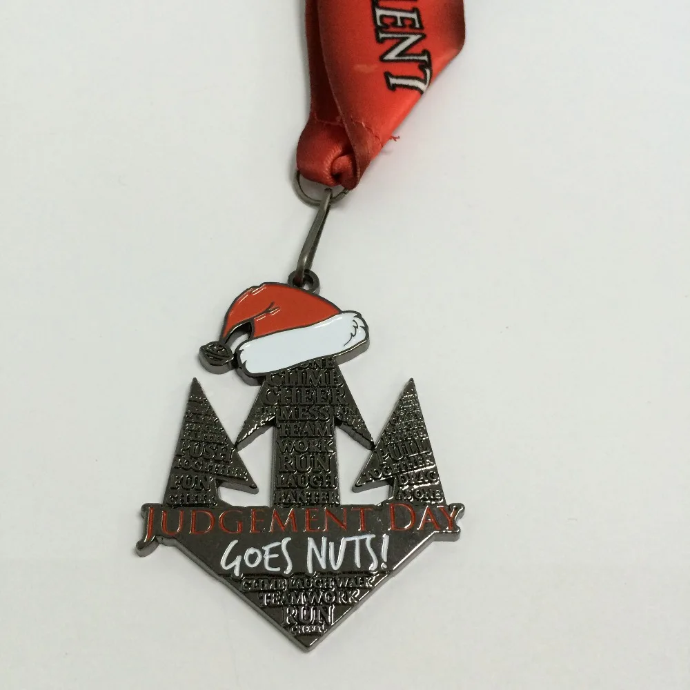 Металлическая медаль на заказ из цинкового сплава для фестиваля с мягкой эмалью