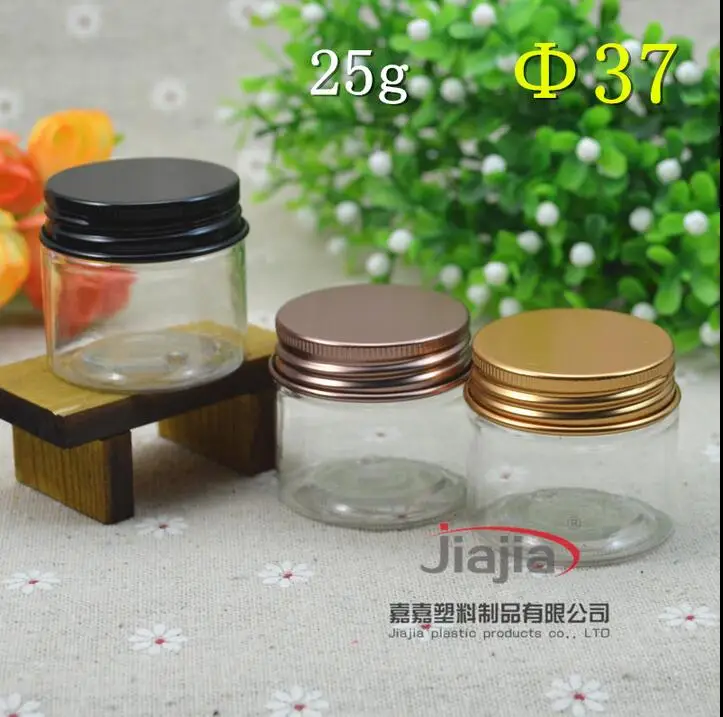 25 г прозрачная Косметическая банка для домашних животных с