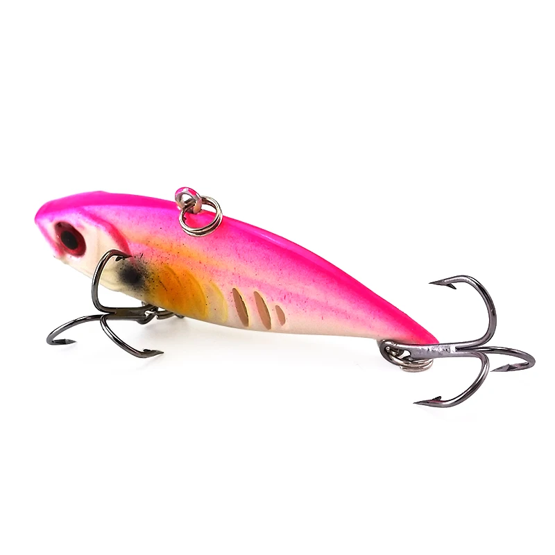 5pcs Fishing Lure VIB Hard Artificial Bait Tackle Crap Hook jig Crankbait Professional Sinking Wobblers 6.5cm 10.84g | Спорт и