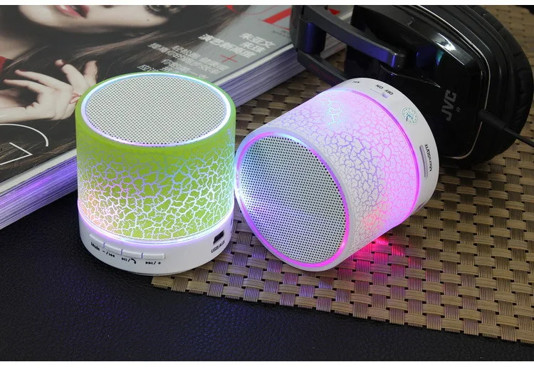 Dbigness Bluetooth динамик светодиодный микрофон беспроводной портативный MP3