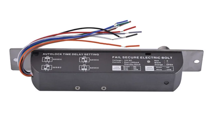 Сбой Secure низкая Температура сильно Электрический Болт с сигнала и время открытым