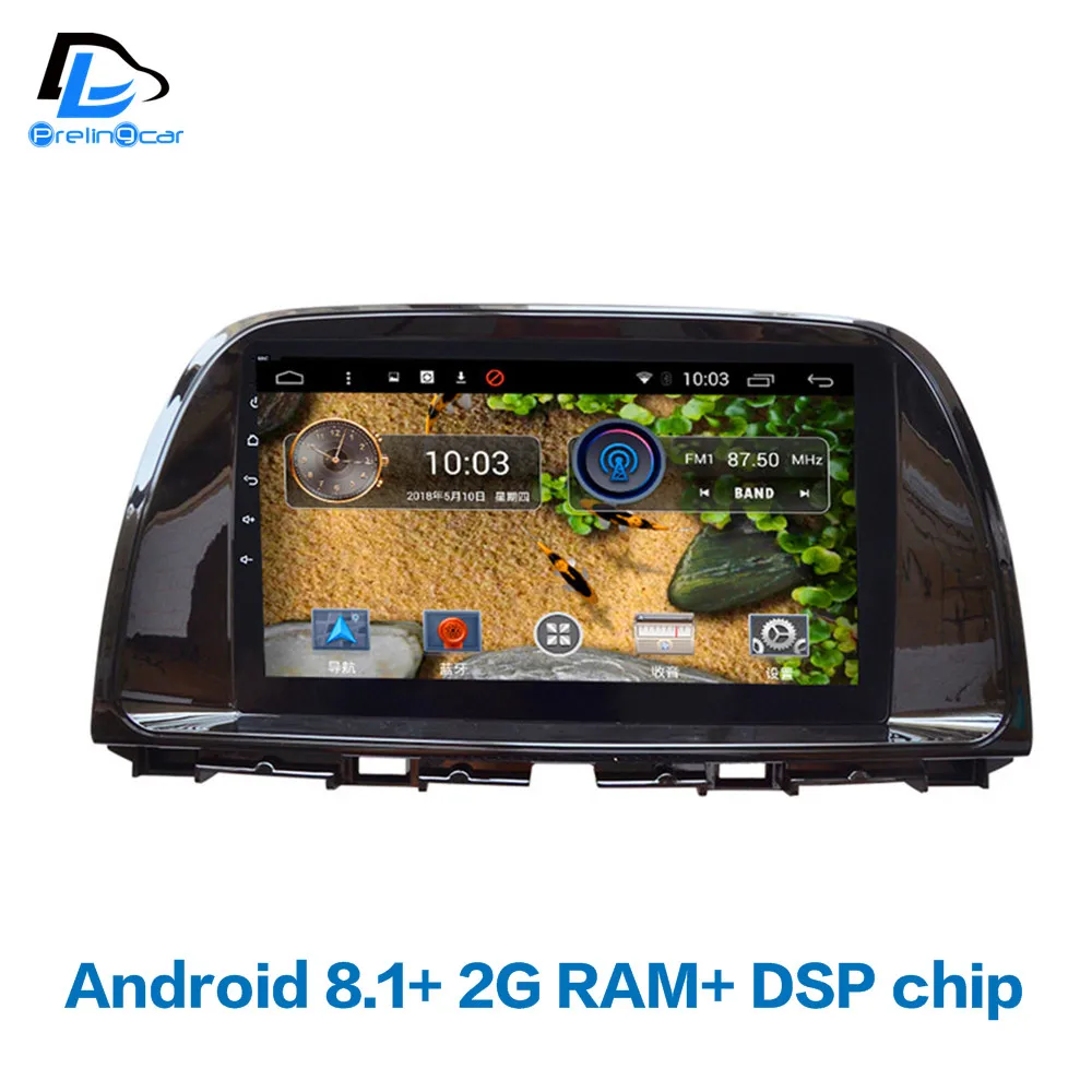 4G LTE wifi Android 8 1 Автомобильный gps мультимедийный видео радио плеер в тире для Mazda CX 5
