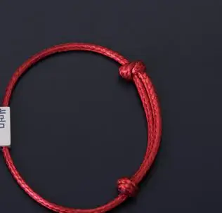 Red rope 925 пробы серебряные винтажные женские и мужские ювелирные изделия форзац пара браслет для женщин браслеты и браслеты китайский стиль - Окраска металла: Red rope