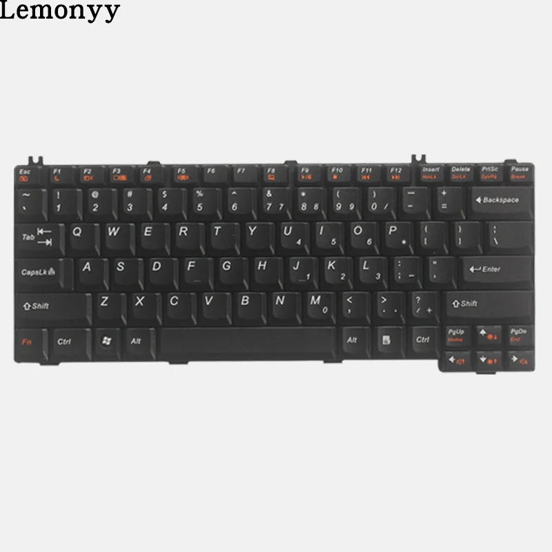 Черный США клавиатура для ноутбука LENOVO F41 F31G Y510A F41G G430 G450 3000 C100 C200 C460 C466 Y330 Y430 F41A US клавиатура - Цвет: Черный