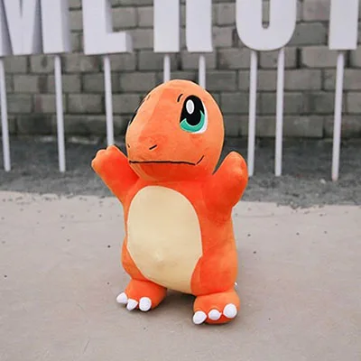 2 Большой размер 55 см плюшевая игрушка белка Bulbasaur Charmander игрушка кукла с подушкой для сна для детей день рождения подарки для мальчиков и девочек Пикачу аниме - Цвет: 2