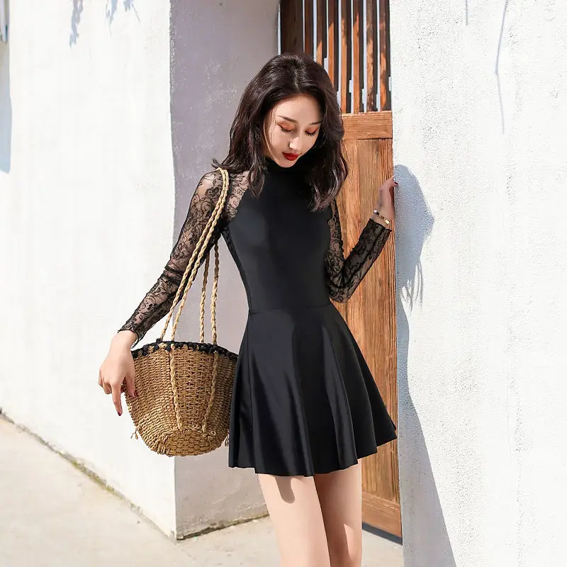 Женский комплект для плавания из 2 предметов с длинным рукавом и