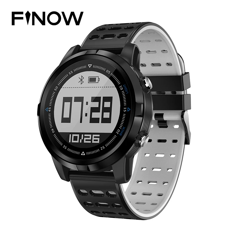 Новые смарт-часы FINOW N105 gps умные часы водонепроницаемые IP68 монитор сердечного
