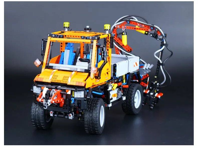 20019 2088 шт. Technic серия грузовик U400 модель строительные Конструкторы Кирпичи игрушки Дети День рождения развивающие DIY автомобиль подарок