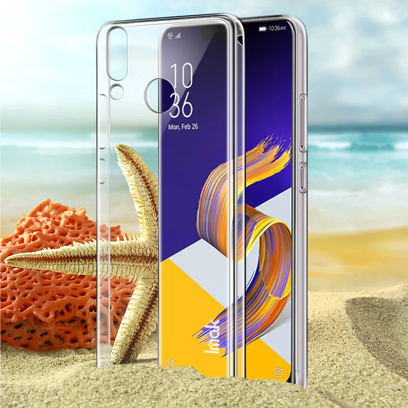 For ASUS Zenfone 5 5Z Case ZE620KL ZS620KL Imak Hard Cases Transparent Clear Protective Back Cover crystal phone shell |