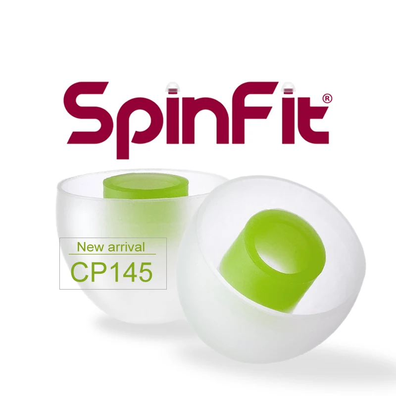 Наушники вкладыши SpinFit CP145 запатентованные силиконовые насадки для ушей с