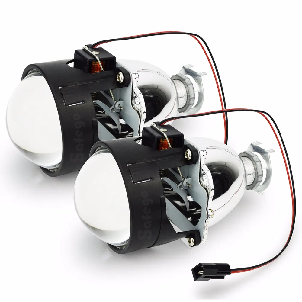 Safego HID линзы проектора Bi Xenon Биксеноновые с кожухом 2 5 дюймов объектив для H1