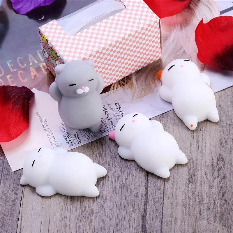 1 шт./лот Kawaii милые Моти кошка котенок мягкая моделирование мультфильм животных