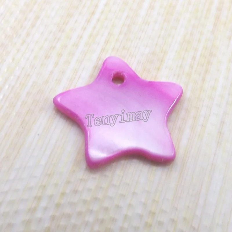 Подвеска в виде ракушки со звездой разных цветов модная фурнитура для украшений