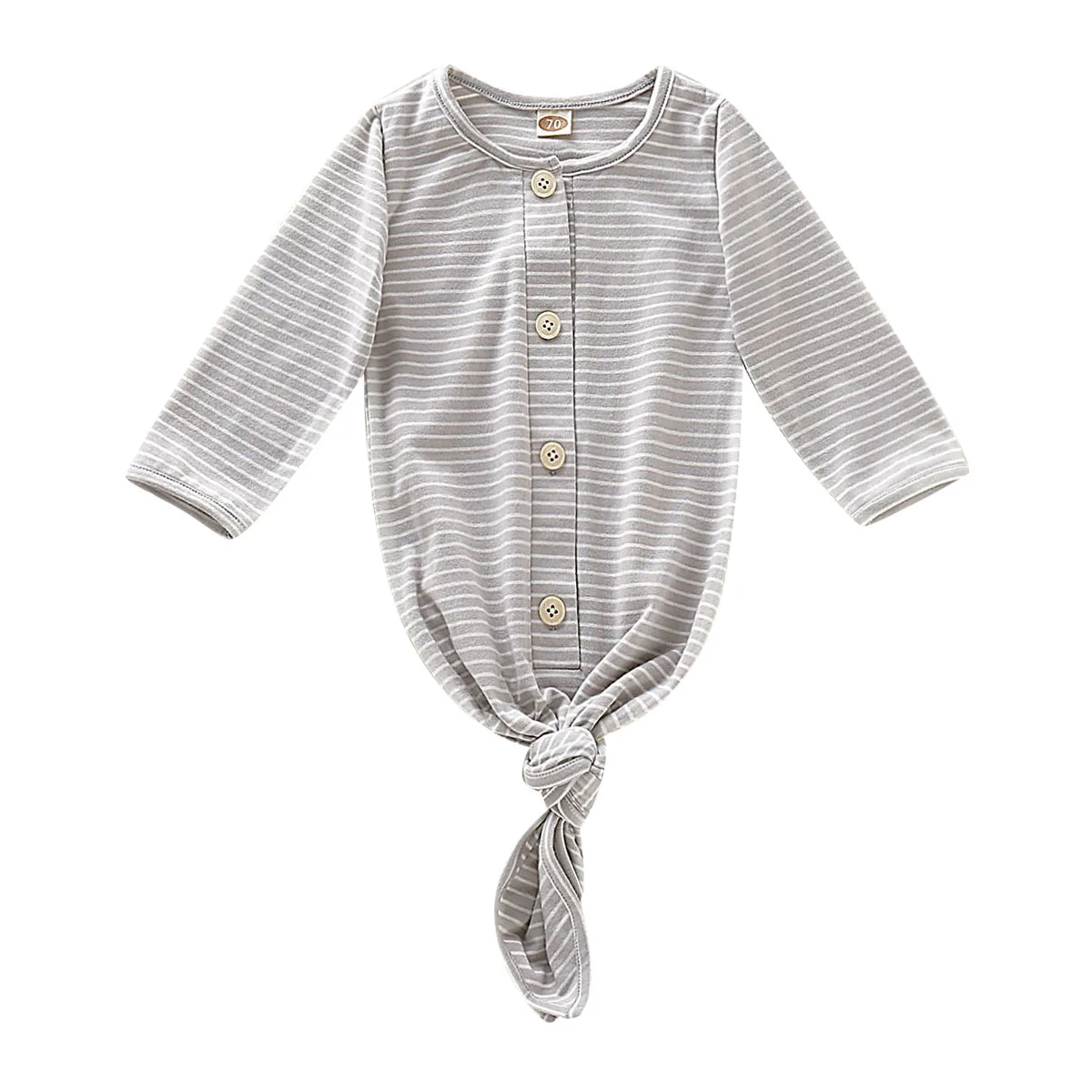 Emmababy Newborn Infant Toddler Kids Baby Boy Girl Sleep Clothes Sleeping Bag Striped Child Sleepwear Cotton Comfort | Детская одежда и