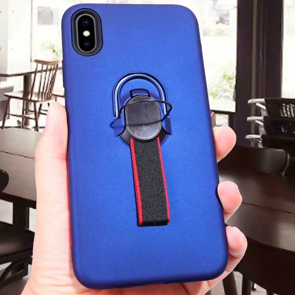 Чехол для телефона IMIDO iPhone X XS MAX XR 8 7 6 6S Plus 5 5S SE силиконовый чехол-подставка из ТПУ |