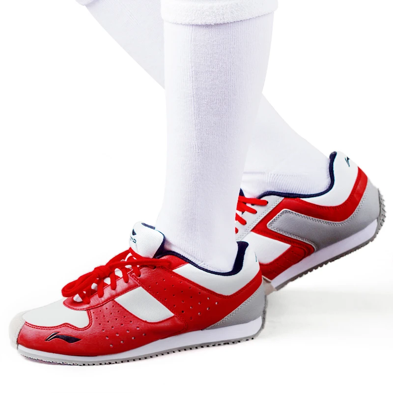 Li-ning красная/белая фехтовальная обувь
