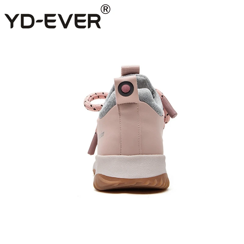 YD EVER женская повседневная обувь на платформе модные кроссовки дышащая для
