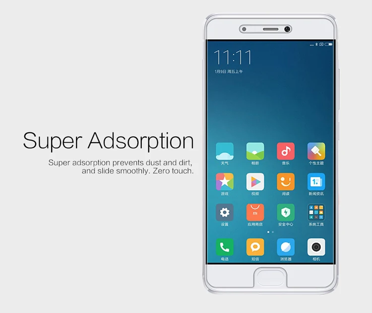 2 шт./партия Xiaomi mi5s Защитная пленка NILLKIN кристальная супер прозрачная защитная в