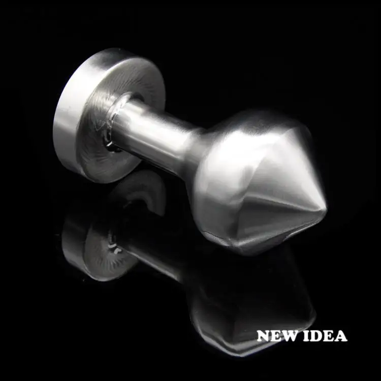 Анальная пробка из нержавеющей стали унисекс 2107 новейший дизайн привлекательная