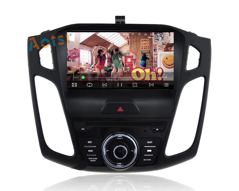 Последние android 7,1 dvd-плеер автомобиля gps навигация для Ford Focus 3 2012 2013 с BT Wifi gps
