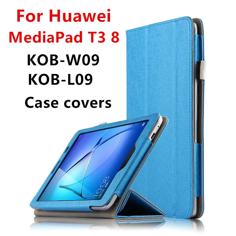 Чехол для Huawei MediaPad T3 8 0 защитный умный чехол планшета Honor Play Pad 2 kob w09 l09 &quot чехлы из