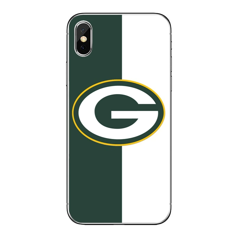 Мягкий чехол для iPhone X XR XS Max 8 7 6s 6 plus Green Bay Packers для samsung Galaxy S10 S9 S8 S7 S6 edge Plus Lite Note 9 8 - Цвет: Bay-Packers-A-17