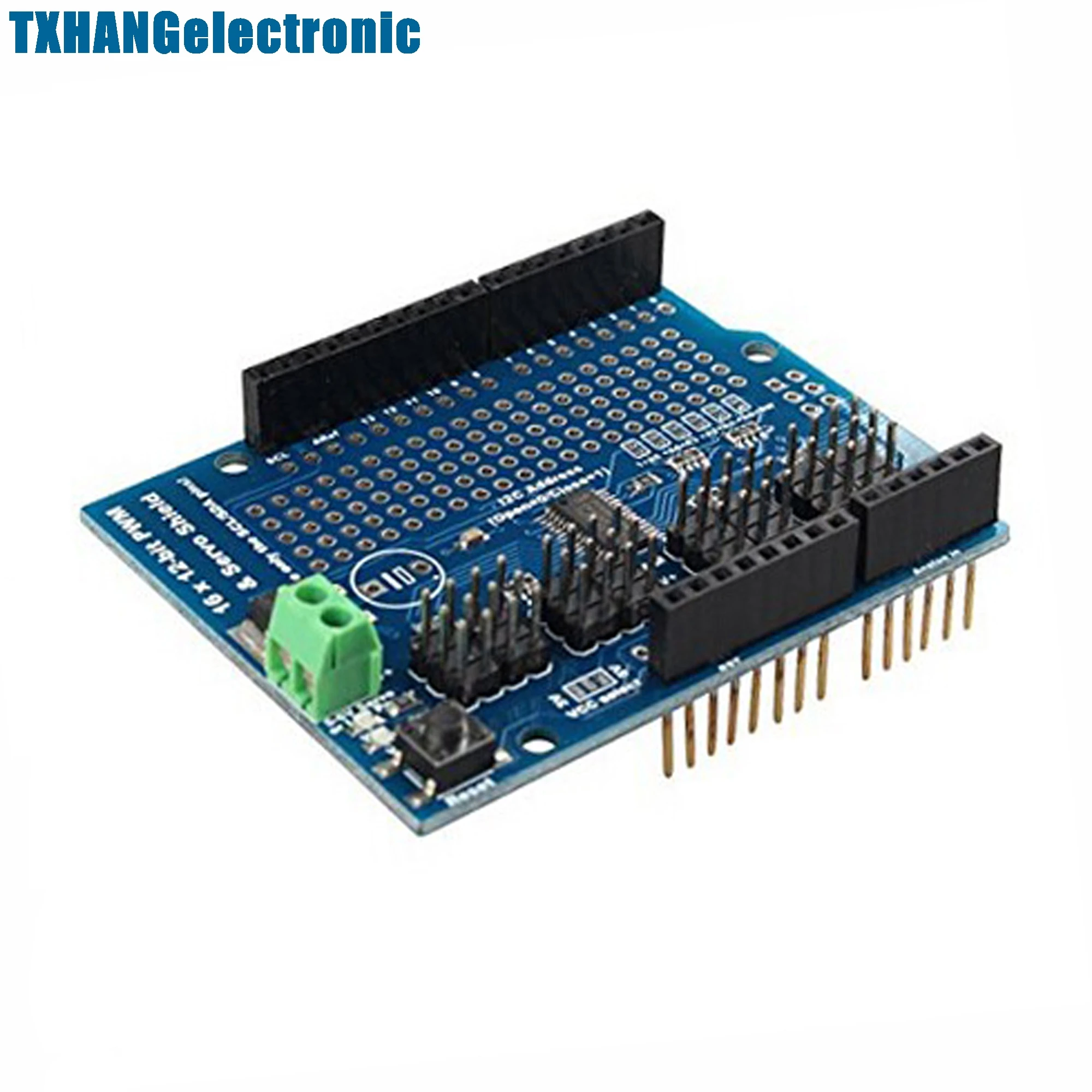 16-канальный 12-бит pwm сервоприводом щит-I2C PCA9685 | Электронные компоненты и