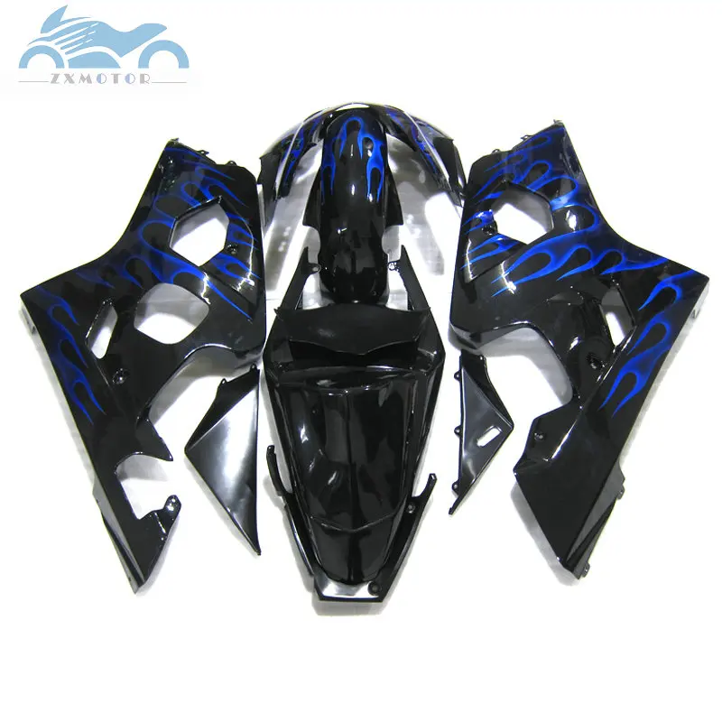 

Fairing kits for SUZUKI 2004 2005 GSXR 600 750 motorcycle sport fairings 04 05 GSXR750 GSXR600 K4 K5 bule flames ZT36s