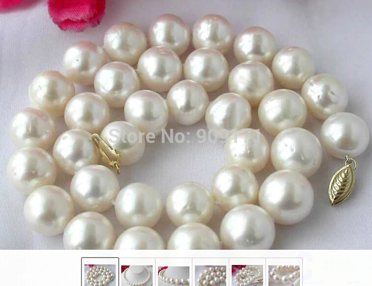 Бесплатная Доставка&gt&gt ОГРОМНЫЙ 17 &quot12 ММ БЕЛЫЙ КРУГЛЫЙ ПРЕСНОЙ воды