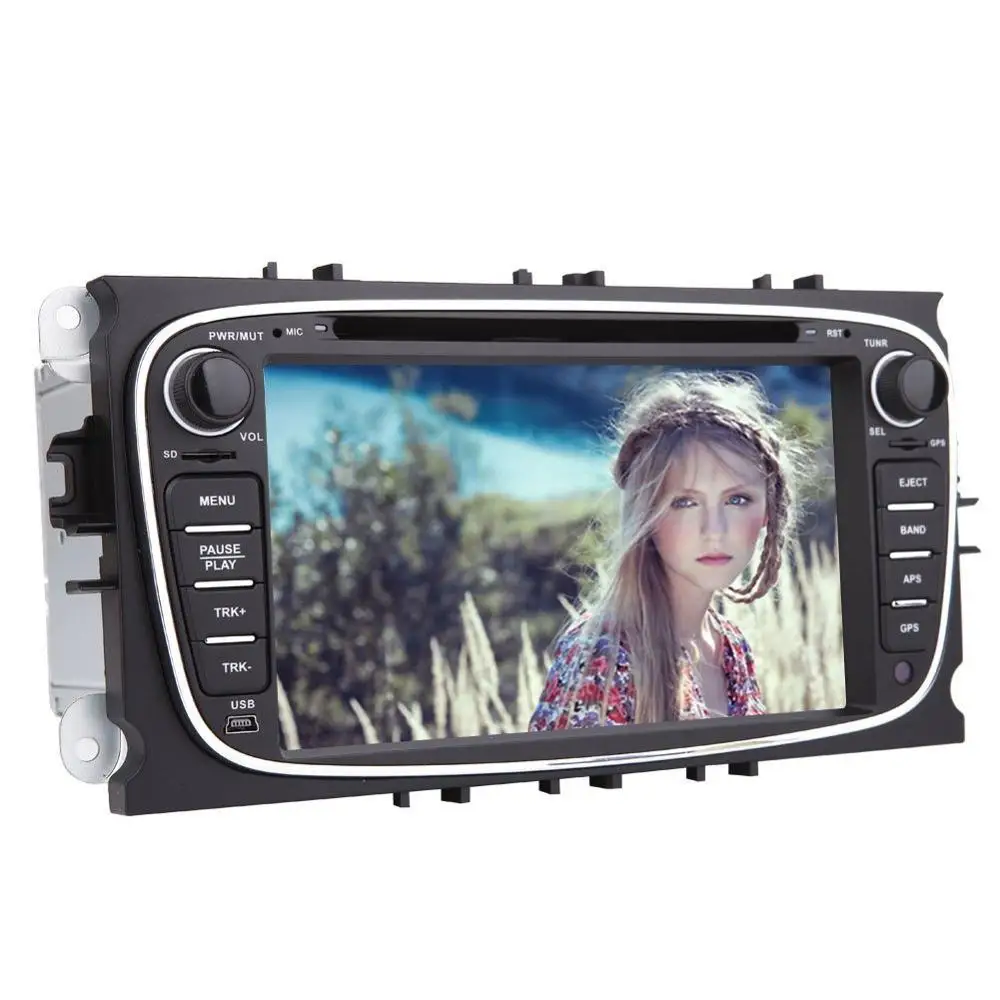Android 6 0 Автомобильный стерео для Ford 2Din головное устройство gps навигация Радио dvd