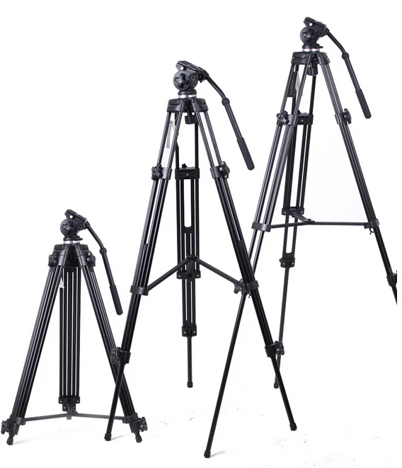 1.8m WEIFENG 717 Fluid head video tripod dslr camcorder professional 6kg bear weight with Bowl Pan Head Carry Bag | Электроника