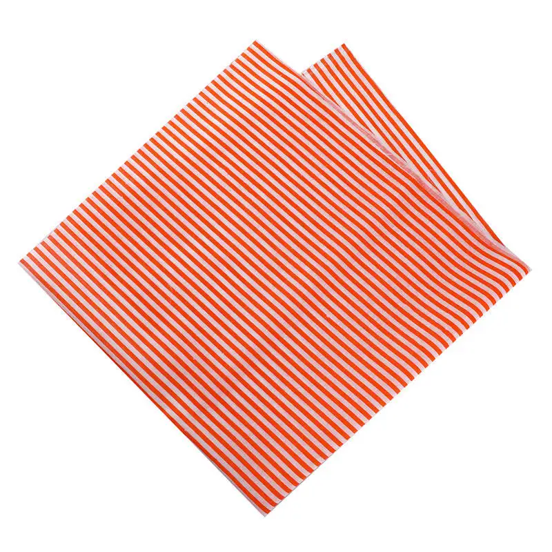 50X50 см, хлопок, цветочные цветы, сердце, горошек, полосатая ткань для кукол, Лоскутная одежда, шитье, рукоделие, декор 53118 - Цвет: O