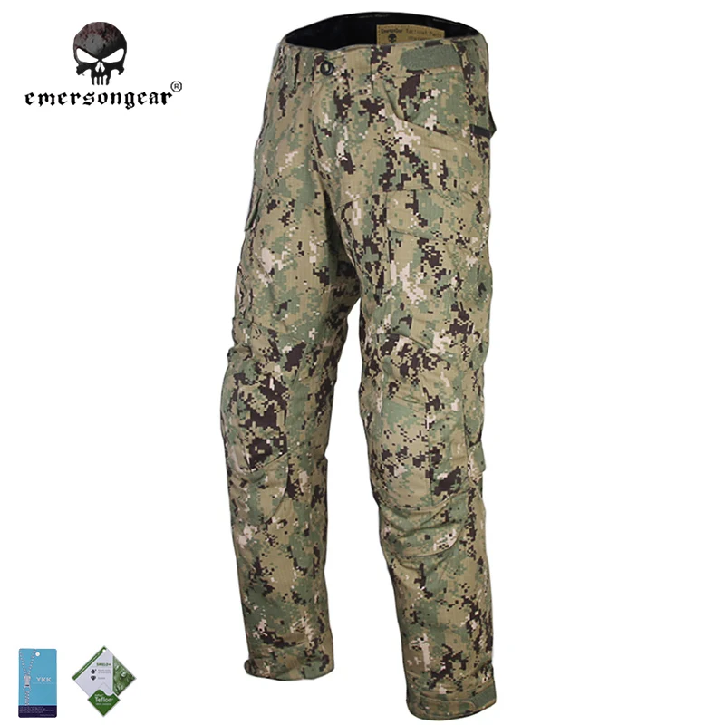 Emersongear Combat Assault Pants Tactical Military bdu Trousers with Knee Pad AOR2 EM9315 | Спорт и развлечения
