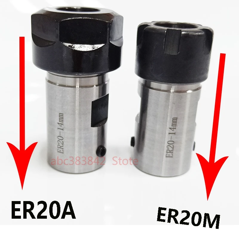 ER11 ER16 ER20 C16 C20 C25 Motor Shaft Extension Rod Spindle Tools Holder Inner For CNC Milling Boring Chuck handle 5mm 6mm 8mm