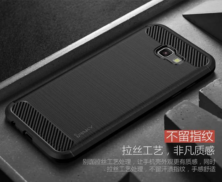 Классический Ipaky брендовый матовый дизайнерский силиконовый чехол для samsung Galaxy A3(4,7 ''), A5(5,2''), A7(5,7 '') новая серия