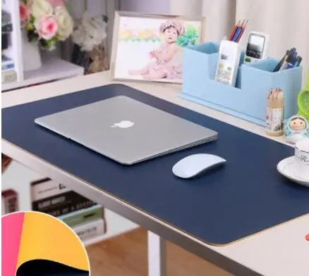 PU Leather table mat desk pad Student laptop keyboard mouse 