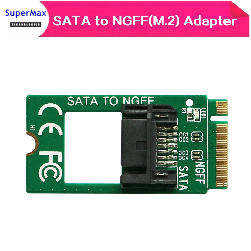 42 5 мм x 22 NGFF (M2) SSD до 2 &quotSATA адаптер M.2 дюймов для SATA Conventer карты|Компьютерные кабели
