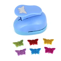 butterfly Большой размер DIY креативный формирователь удар Ремесло Скрапбукинг бумаги Перфоратор для детей способность развить набор инструментов игрушка Дельфин медведь милый - Цвет: butterfly