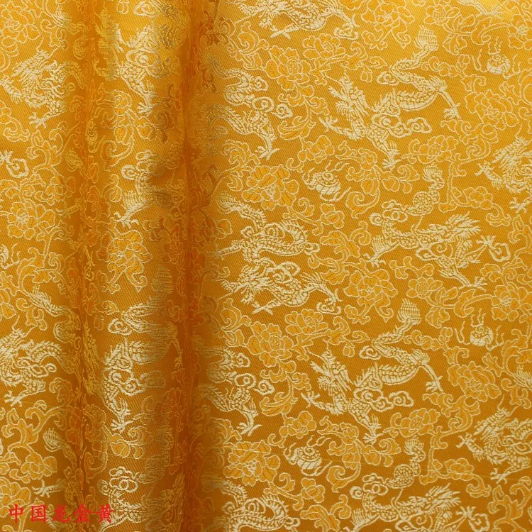 Высококлассный Золотой Серебряный Шелковый дракон в китайском стиле