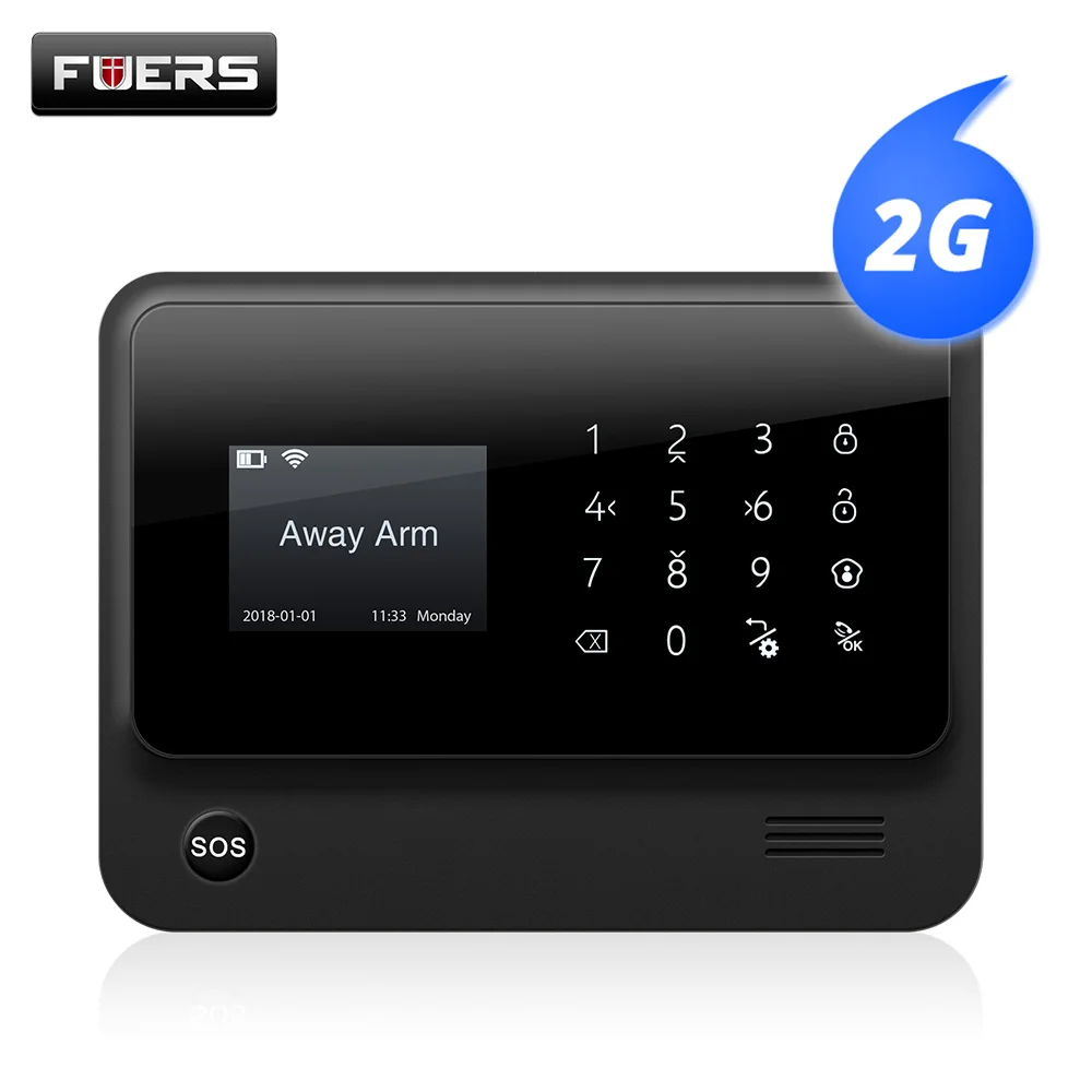 Fuers G90B 2G 2 4G WiFi 850/900/1800/1900MHz SMS беспроводная домашняя система безопасности IOS Android APP