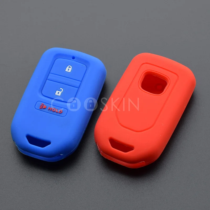 10 шт./лот силиконовый резиновый чехол для автомобильного ключа honda fit jade CRV VEZEL XRV